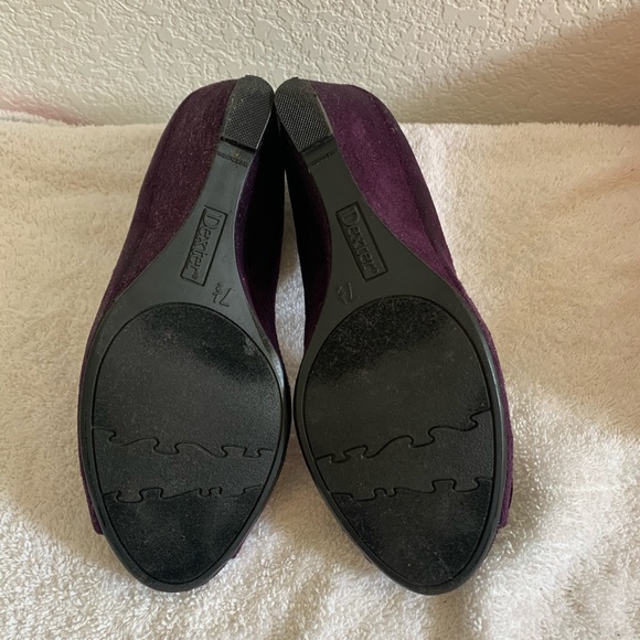 Dexter purple wedge heels - Picture 2 of 6